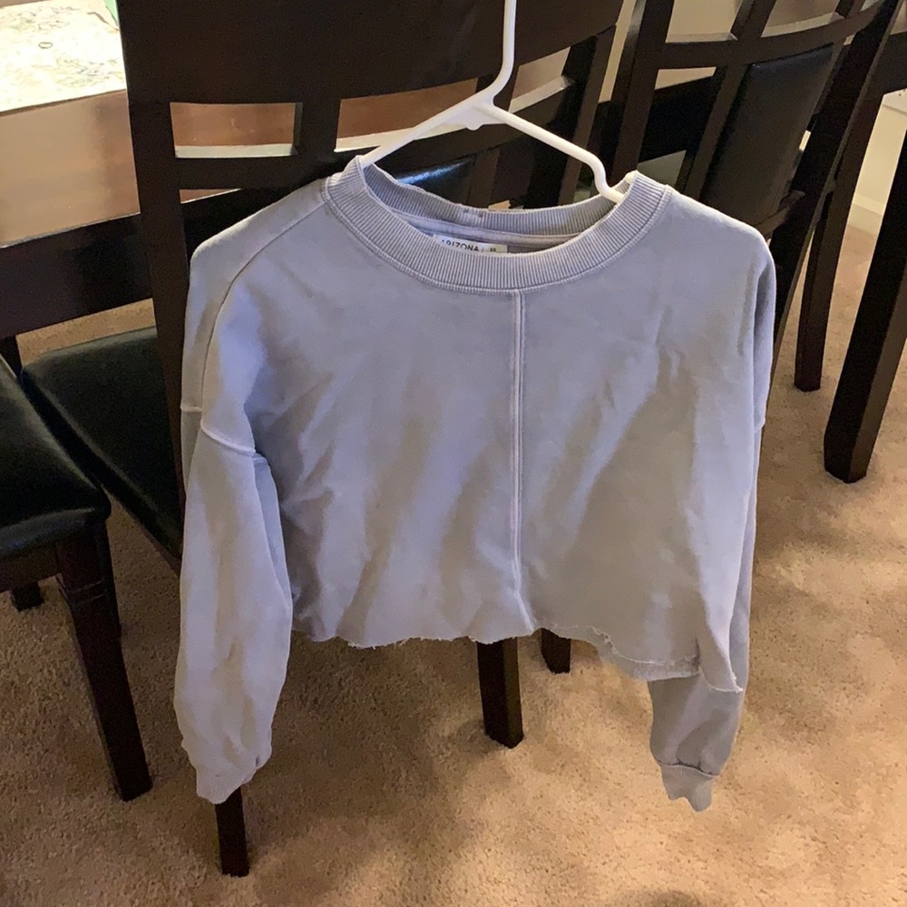 Crop Top Long Sleeve Comfy Sweater